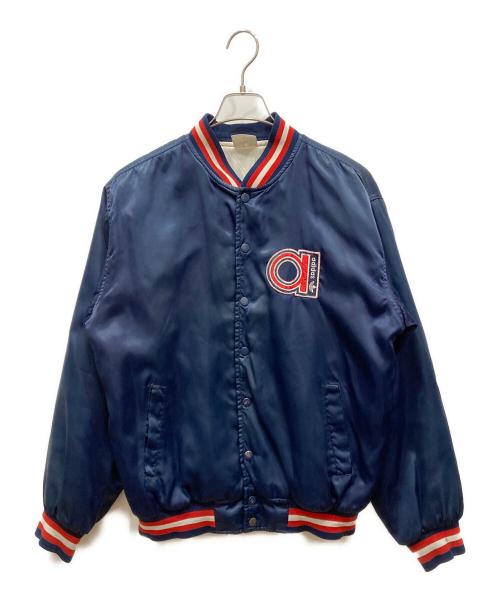 adidas（アディダス）adidas (アディダス) ナイロンジャケット ネイビー サイズ:SIZE Mの古着・服飾アイテム