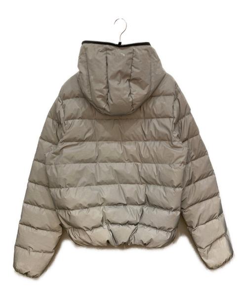 DUVETICA（デュベティカ）DUVETICA (デュベティカ) HYDROGEN (ハイドロゲン) リフレクターシェルダウンジャケット グレー サイズ:SIZE 56の古着・服飾アイテム