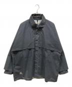FreshServiceフレッシュサービス）の古着「DOUBLE SLEEVE SHIRT」｜ネイビー