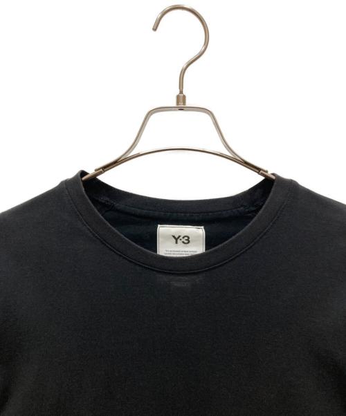 Y-3（ワイスリー）Y-3 (ワイスリー) ロゴTシャツ ブラック サイズ:SIZE Mの古着・服飾アイテム
