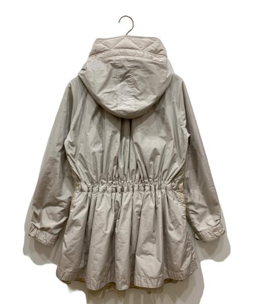 MONCLER（モンクレール）MONCLER (モンクレール) SACHIYO 切替ダウンコート アイボリー サイズ:1の古着・服飾アイテム