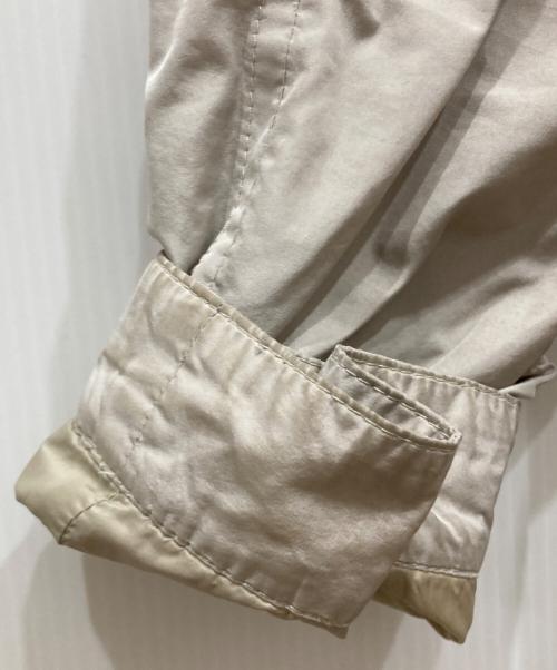 MONCLER（モンクレール）MONCLER (モンクレール) SACHIYO 切替ダウンコート アイボリー サイズ:1の古着・服飾アイテム