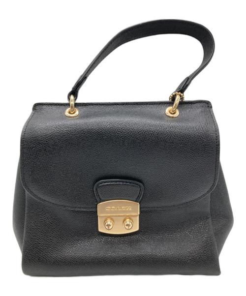 COACH（コーチ）COACH (コーチ) 2WAYショルダーバッグ ブラックの古着・服飾アイテム