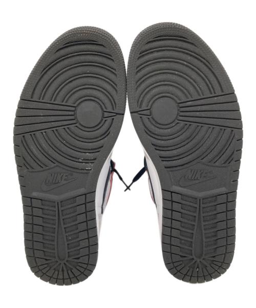 NIKE（ナイキ）NIKE (ナイキ) ハイカットスニーカー グレー×レッド サイズ:SIZE 28cmの古着・服飾アイテム