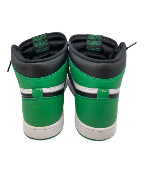 NIKE（ナイキ）NIKE (ナイキ) ハイカットスニーカー ホワイト×グリーン サイズ:SIZE 28cmの古着・服飾アイテム