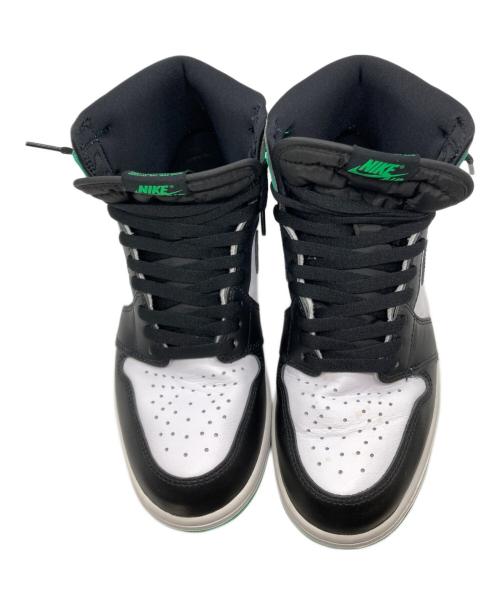 NIKE（ナイキ）NIKE (ナイキ) ハイカットスニーカー ホワイト×グリーン サイズ:SIZE 28cmの古着・服飾アイテム