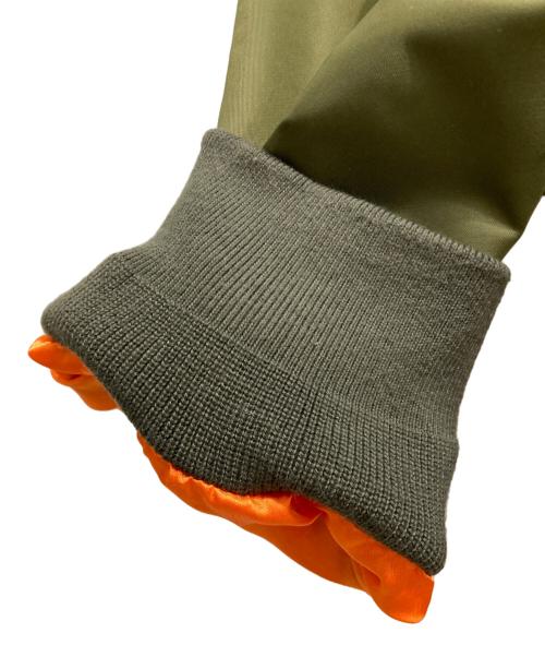 etsinta（エシンタ）etsinta (エシンタ) ファー切替ジャケット オリーブ サイズ:FREEの古着・服飾アイテム