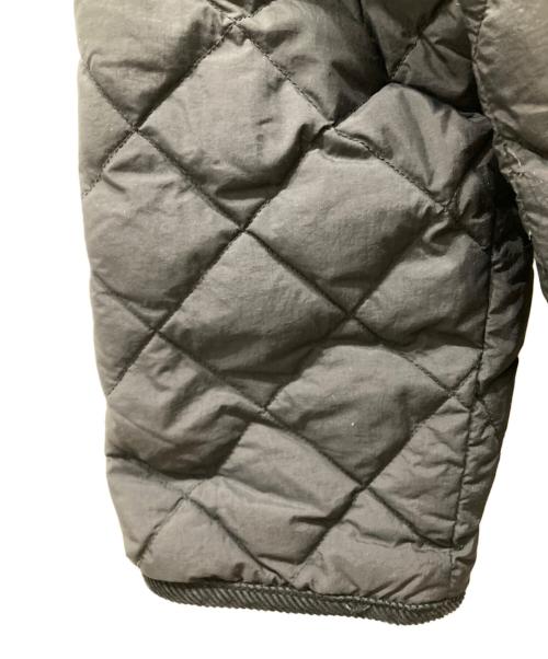 Gymphlex（ジムフレックス）Gymphlex (ジムフレックス) キルティングダウン カラーレスコート ブラック サイズ:SIZE 14の古着・服飾アイテム