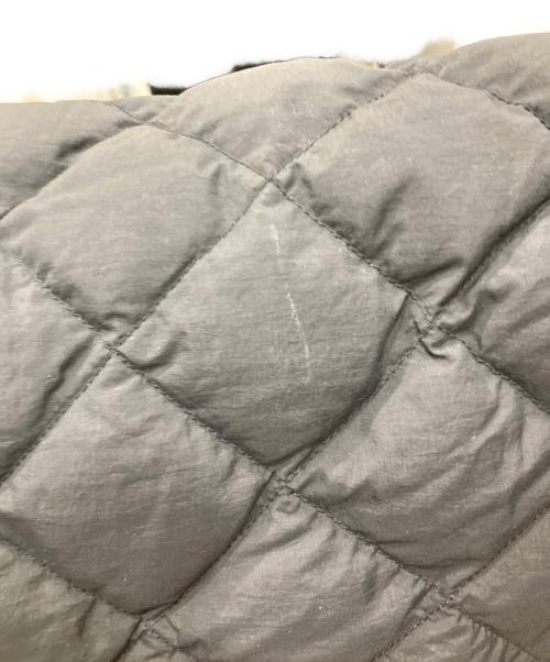 Gymphlex（ジムフレックス）Gymphlex (ジムフレックス) キルティングダウン カラーレスコート ブラック サイズ:SIZE 14の古着・服飾アイテム