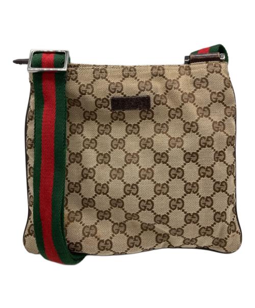 GUCCI（グッチ）GUCCI (グッチ) ショルダーバッグ ベージュの古着・服飾アイテム