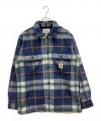 CarHarttカーハート）の古着「MANNING SHIRT JAC」｜ネイビー