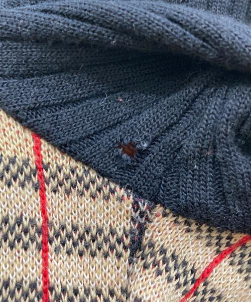 BURBERRY BLUE LABEL（バーバリー ブルー レーベル）BURBERRY BLUE LABEL (バーバリー ブルー レーベル) ノバチェックニットワンピース ベージュ サイズ:SIZE Mの古着・服飾アイテム