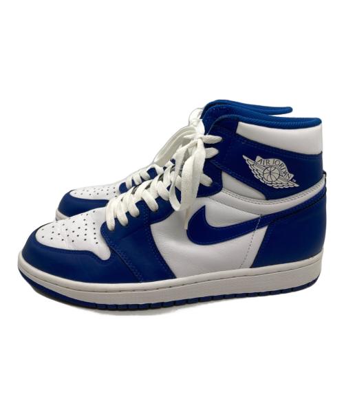 NIKE（ナイキ）NIKE (ナイキ) AIR JORDAN1 ブルー サイズ:27.5の古着・服飾アイテム