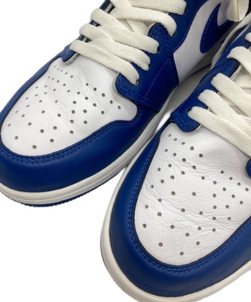 NIKE（ナイキ）NIKE (ナイキ) AIR JORDAN1 ブルー サイズ:27.5の古着・服飾アイテム