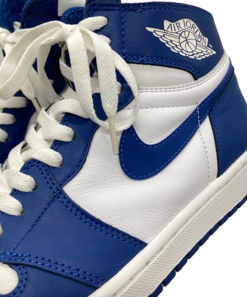 NIKE（ナイキ）NIKE (ナイキ) AIR JORDAN1 ブルー サイズ:27.5の古着・服飾アイテム