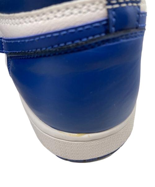 NIKE（ナイキ）NIKE (ナイキ) AIR JORDAN1 ブルー サイズ:27.5の古着・服飾アイテム