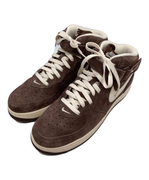 NIKE（ナイキ）NIKE (ナイキ) ハイカットスニーカー ブラウン サイズ:SIZE 27.5cmの古着・服飾アイテム