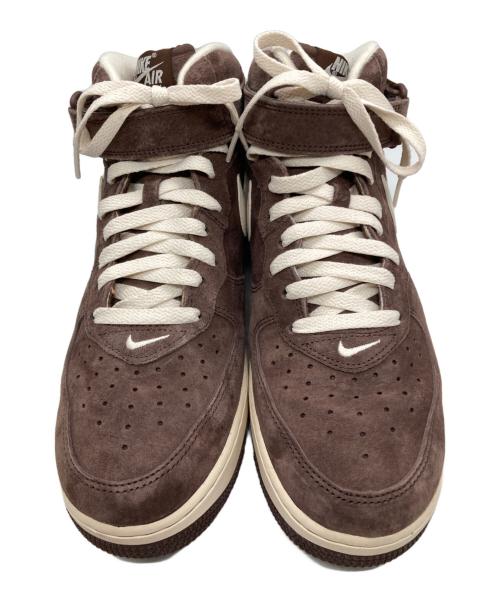 NIKE（ナイキ）NIKE (ナイキ) ハイカットスニーカー ブラウン サイズ:SIZE 27.5cmの古着・服飾アイテム