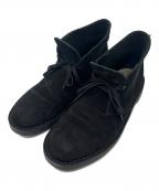 CLARKSクラークス）の古着「チャッカーブーツ」｜ブラック