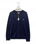 LACOSTEラコステ）の古着「ニットカーディガン」｜ネイビー