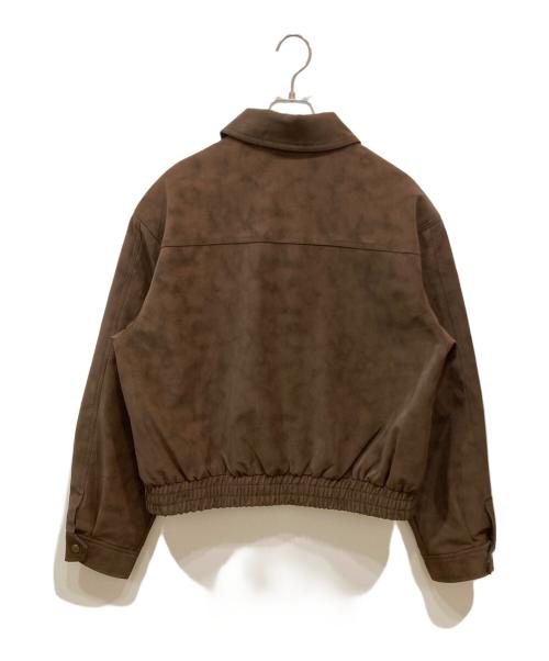 THROW（スロー）THROW (スロー) F／SUEDE SWINGTOP ブルゾン ブラウン サイズ:SIZE Freeの古着・服飾アイテム