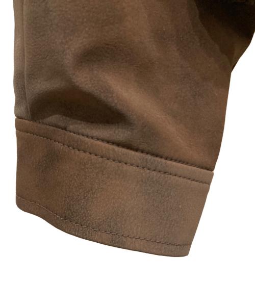 THROW（スロー）THROW (スロー) F／SUEDE SWINGTOP ブルゾン ブラウン サイズ:SIZE Freeの古着・服飾アイテム