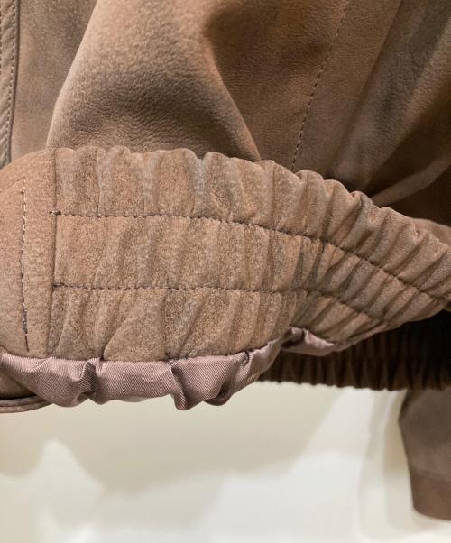 THROW（スロー）THROW (スロー) F／SUEDE SWINGTOP ブルゾン ブラウン サイズ:SIZE Freeの古着・服飾アイテム