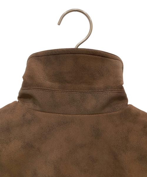 THROW（スロー）THROW (スロー) F／SUEDE SWINGTOP ブルゾン ブラウン サイズ:SIZE Freeの古着・服飾アイテム