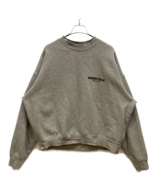 ESSENTIALS（エッセンシャルズ）ESSENTIALS (エッセンシャルズ) クルーネックスウェット グレー サイズ:SIZE Lの古着・服飾アイテム