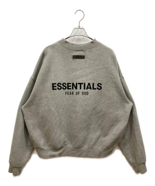 ESSENTIALS（エッセンシャルズ）ESSENTIALS (エッセンシャルズ) クルーネックスウェット グレー サイズ:SIZE Lの古着・服飾アイテム