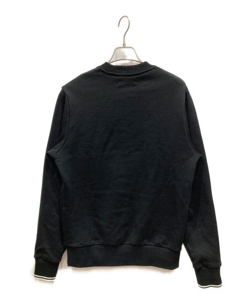 FRED PERRY（フレッドペリー）FRED PERRY (フレッドペリー) Crew Neck Sweatshirt ブラック サイズ:SIZE Sの古着・服飾アイテム