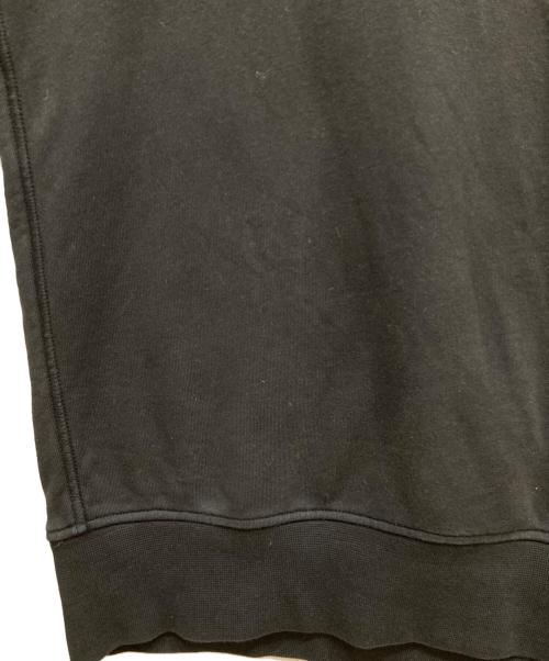 STONE ISLAND（ストーンアイランド）STONE ISLAND (ストーンアイランド) ORGANIC COTTON FLEECE ブラック サイズ:SIZE Mの古着・服飾アイテム