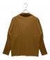 HOMME PLISSE ISSEY MIYAKE（オム プリッセ イッセイ ミヤケ）の古着「TURTLENECK TOP」｜ブラウン