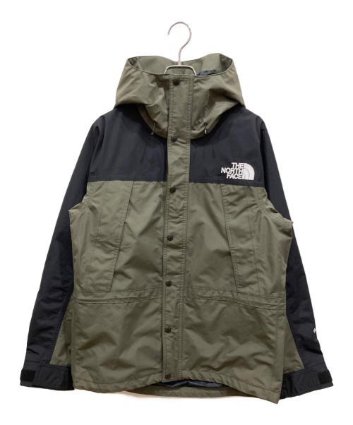 THE NORTH FACE（ザ ノース フェイス）THE NORTH FACE (ザ ノース フェイス) マウンテンライトジャケット　	Mountain Light Jacket カーキ×ブラック サイズ:Sの古着・服飾アイテム