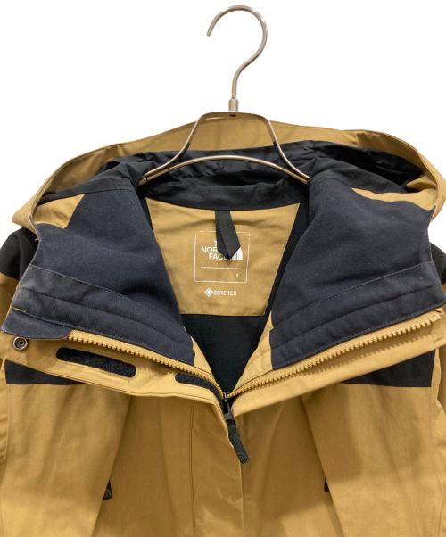 THE NORTH FACE（ザ ノース フェイス）THE NORTH FACE (ザ ノース フェイス) Mountain Jacket　マウンテンジャケット ベージュ×ブラック サイズ:SIZE Lの古着・服飾アイテム