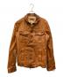 FAKTOR（ファクター）の古着「レザージャケット」｜ブラウン
