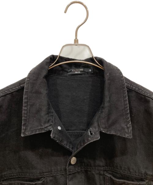 Bolongaro Trevor（ボロンガロトレヴァー）BOLONGARO TREVOR (ボロンガロトレヴァー) デニムジャケット ブラック サイズ:Sの古着・服飾アイテム