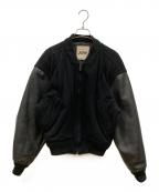 JUN MENジュンメン）の古着「ウールスタジャン」｜ブラック