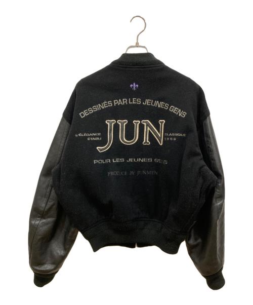 JUN MEN（ジュンメン）JUN MEN (ジュンメン) ウールスタジャン ブラック サイズ:Mの古着・服飾アイテム
