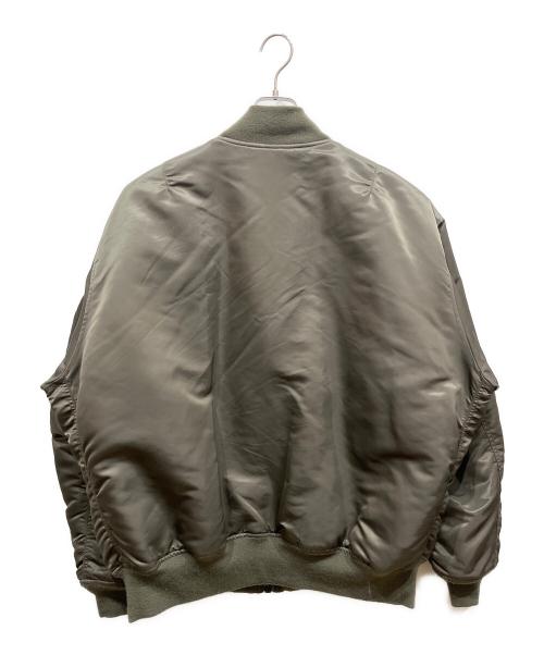 KEBOZ（ケボズ）KEBOZ (ケボズ) MA-1フライトジャケット カーキ サイズ:SIZE XLの古着・服飾アイテム