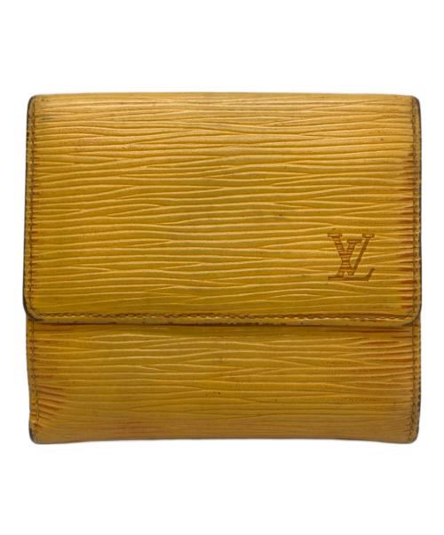 LOUIS VUITTON（ルイ ヴィトン）LOUIS VUITTON (ルイ ヴィトン) 3つ折り財布 イエローの古着・服飾アイテム