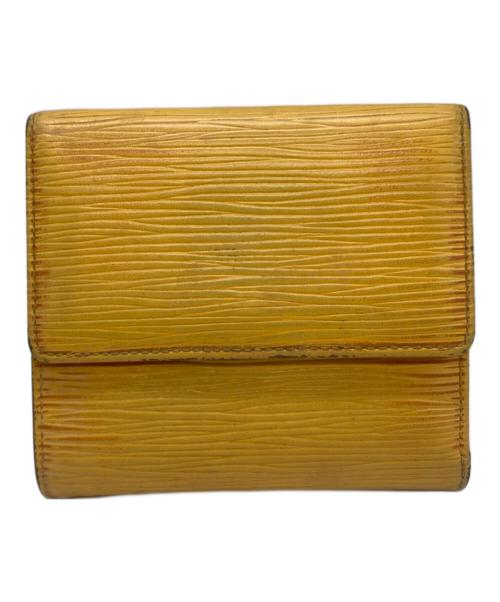 LOUIS VUITTON（ルイ ヴィトン）LOUIS VUITTON (ルイ ヴィトン) 3つ折り財布 イエローの古着・服飾アイテム