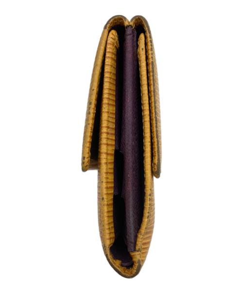 LOUIS VUITTON（ルイ ヴィトン）LOUIS VUITTON (ルイ ヴィトン) 3つ折り財布 イエローの古着・服飾アイテム