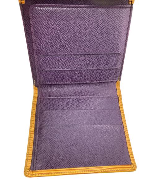 LOUIS VUITTON（ルイ ヴィトン）LOUIS VUITTON (ルイ ヴィトン) 3つ折り財布 イエローの古着・服飾アイテム