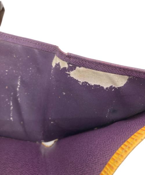 LOUIS VUITTON（ルイ ヴィトン）LOUIS VUITTON (ルイ ヴィトン) 3つ折り財布 イエローの古着・服飾アイテム