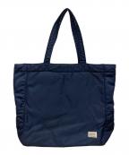 ）の古着「ナイロントートバッグ」｜ネイビー×ブルー