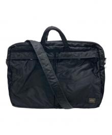 PORTER（ポーター）の古着「2WAY BRIEFCASE」｜ブラック