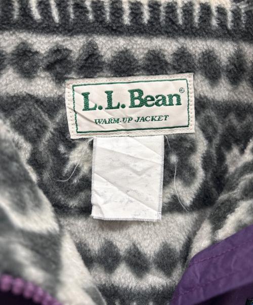 L.L.Bean（エルエルビーン）L.L.Bean (エルエルビーン) WARM-UP JACKET パープル サイズ:不明の古着・服飾アイテム