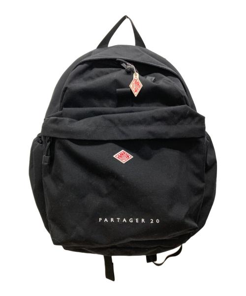 DANTON（ダントン）DANTON (ダントン) CORDURA CANVAS DAYPACK PARTAGER 20 ブラックの古着・服飾アイテム