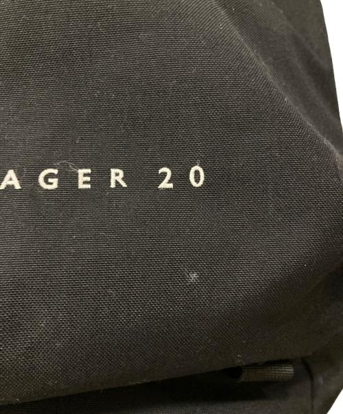 DANTON（ダントン）DANTON (ダントン) CORDURA CANVAS DAYPACK PARTAGER 20 ブラックの古着・服飾アイテム